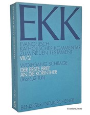 W. Schrage: Der erste Brief an
