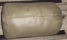 ORIGINAL BUNDESWEHR Mumien Schlafsack Große III für Körpergrößen bis 195 cm.