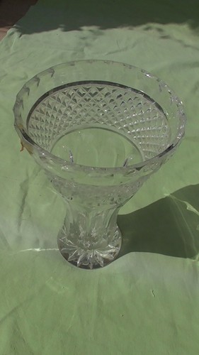 Vase bleikristall - vase,