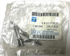 93174636, Original GM, 5x NICHT STAHL WASSER 4x12 ABDECKUNG