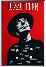 Led Zeppelin - Tour Over Europe, Tour 1980 | Konzertplakat | Poster
