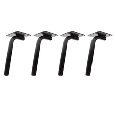 4x Möbelfüße CURVED Design