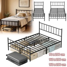 90-160cm Metallbett