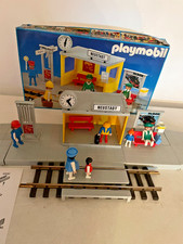 Playmobil Eisenbahn Bahnsteig