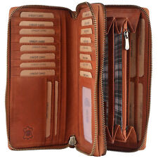 Damen Geldbörse Echt Leder