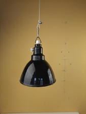 Emaillelampe Kandem 564 Deckenlampe Lampe Werkstattlampe lamp enamel 20er