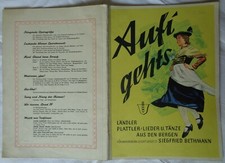 Liederheft Ländler, Plattler, Akkordeon