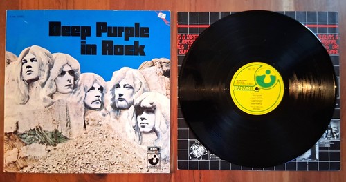 Deep purple rock - purple, in