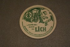 Bierdeckel ,  Brauerei Ihring - Melchior , Lich