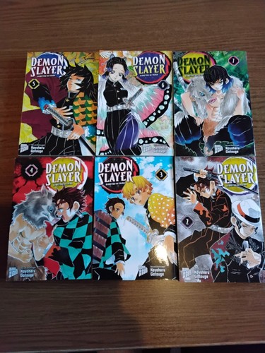 Demon slayer manga - manga, sammlung