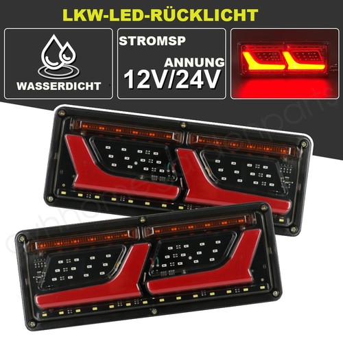 Led rückleuchte anhänger - 2x,
