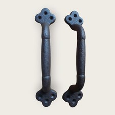 Türzuggriff Gusseisen rustikal braun antik Eingang Ausgang