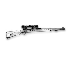 Wandtattoo karabiner 98k mit - wandtattoo,