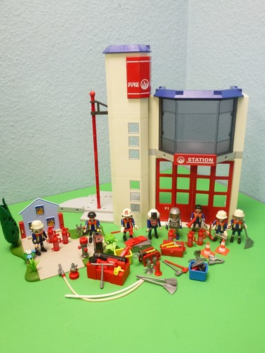 Feuerwehrstation figuren und - feuerwehrstation,
