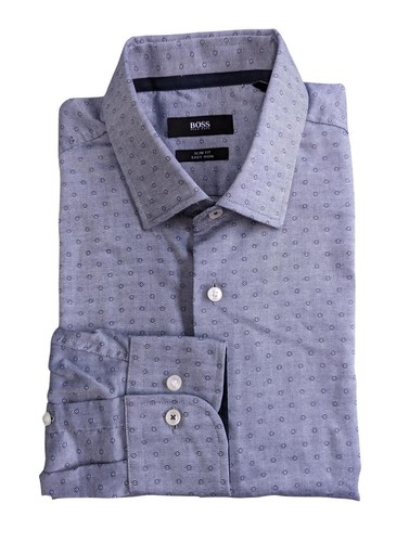 Hugo boss herren hemd blau - herren,