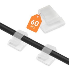 Deko Haken transparent klein -