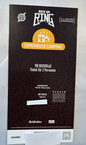 Rock ring ticket - rock,