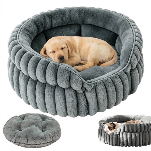 Plüsch hundebett katzenhöhle - plüsch,