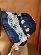 Schute z.Biedermeierkleid,Hut