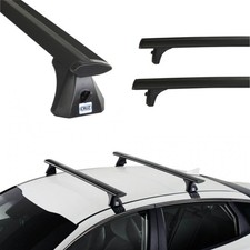 Für TOYOTA Aygo X ab 21 Dachträger Normaldach Schwarz Alu Fahrzeugspezifisch C-1