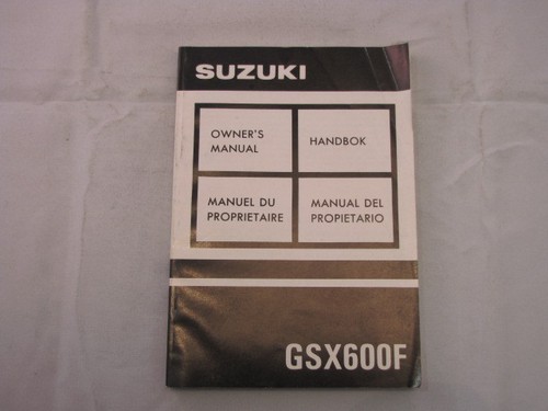 Suzuki gsx600f 1993 - suzuki,