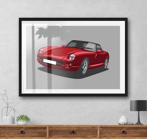 Tvr chimaera poster druck - chimaera,