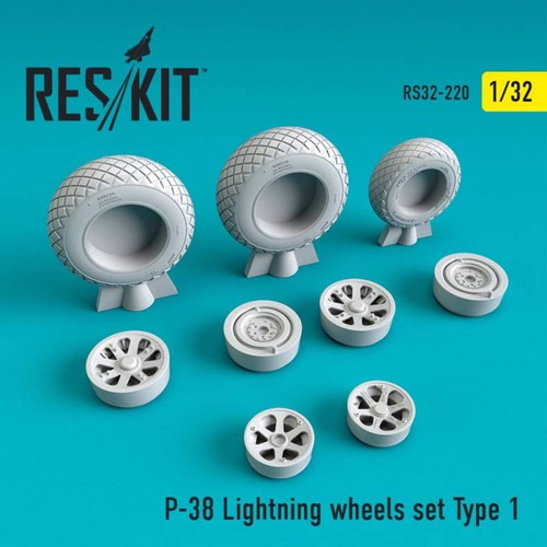 Lightning type 1 wheels - p-38,