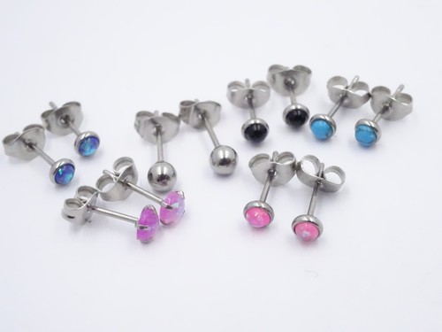 Damen ohrschmuck edelstahl - damen,