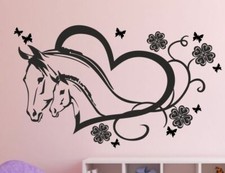 Wandtattoo Wandaufkleber Aufkleber Kinder Tattoo Pferd Horse Stute Fohlen 148