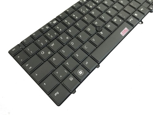 Tastatur mit mausstick - de,