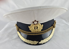 Schirmmütze UdSSR Russland Marine Offizier Kopfbedeckung -Größe 58