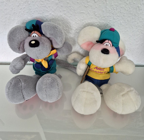 Diddl maus plüschtier - 2x,