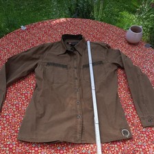 Kakadu Outdoor Hemd tobacco braun Western Style 44 42 Neu Langarm Topqualität