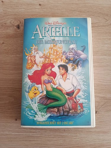 Vhs walt disney arielle die - vhs,