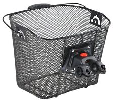 Fahrradkorb Metall Korb Vorne  mit Halter abnehmbar Klick-System