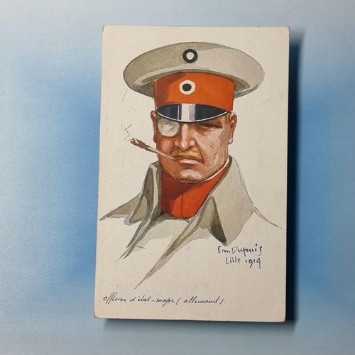 Militär postkarte um - militär,
