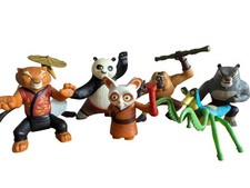 Kung Fu Panda Figuren Set / McDonald’s Happy Meal / 7 Stück Sammlung 
