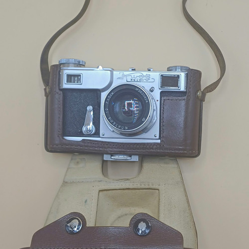 Vintage messsucherkamera kiev - vintage,