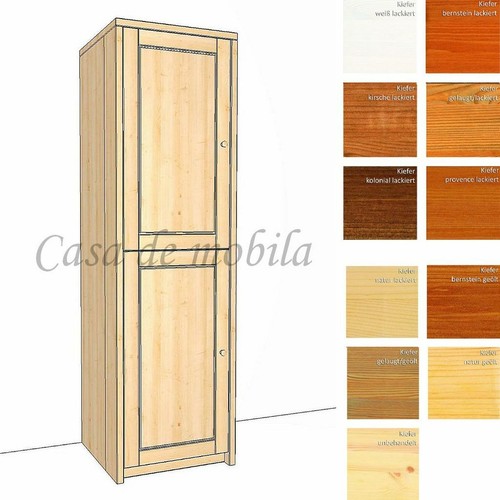 Massivholz hochschrank - massivholz,