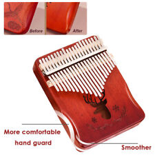 21 Tasten Kalimba Daumenklavier Musikinstrument Mahagoni Kinder Erwachsene