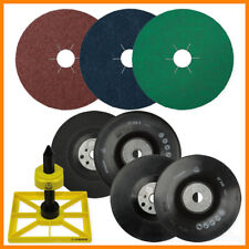 Fiberscheiben  Schleifscheiben Schleifblätter Sternloch 115 mm 125 mm Klingspor