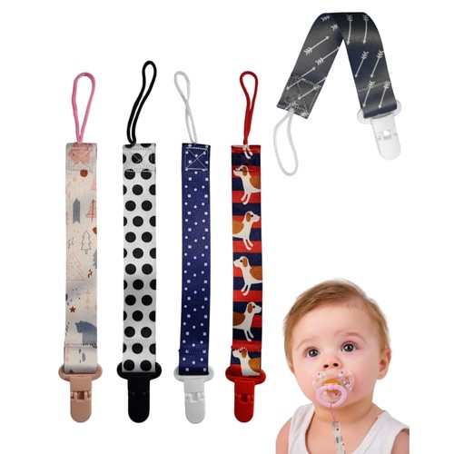 Schnullerketten set baumwolle - set,