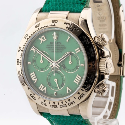 Rolex daytona green - daytona,