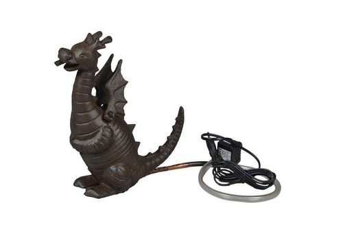 Wasserspeier drachen figur - wasserspeier,