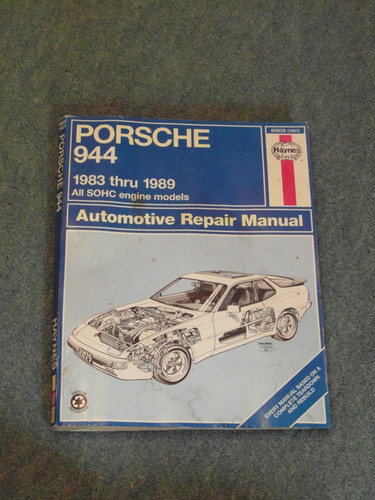 Haynes porsche 944 coupe - porsche,
