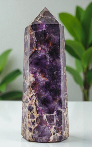 Hervorragender blauer amethyst - blauer,