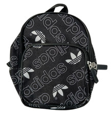 ADIDAS ORIGINALS Damen Mini Rucksack klein classic All over Print logo schwarz