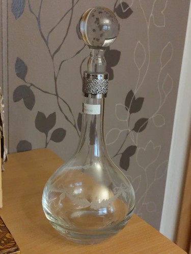 Antik karaffe wein schliff - wein,