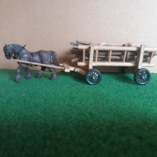 Altes Holzspielzeug, 1 x Pferd