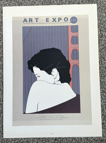Vintage patrick nagel 1980er - vintage,